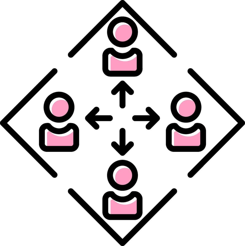 Hierarchy Vector Icon