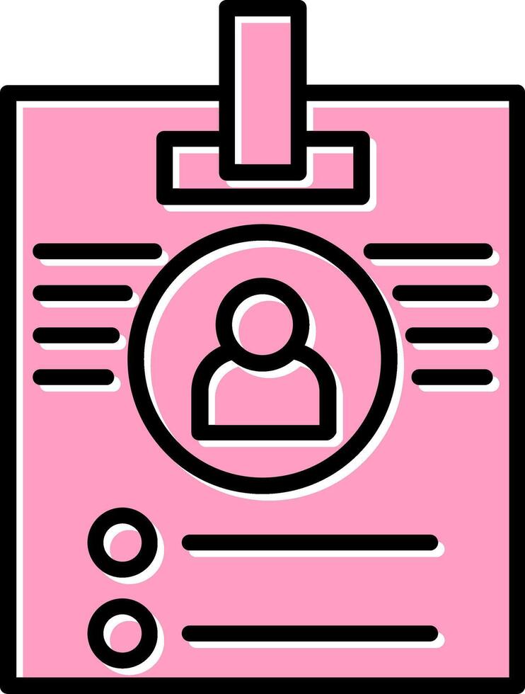 Id Card Vector Icon