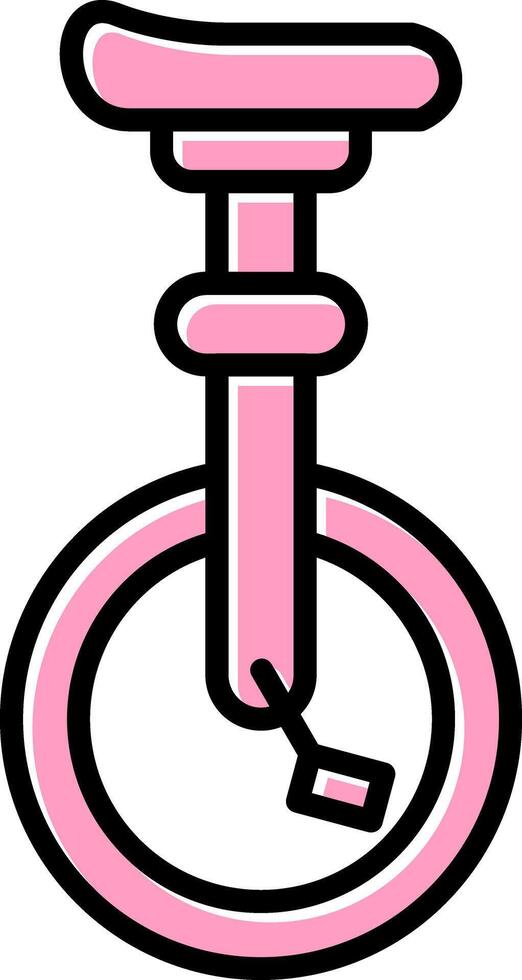 Unicycle Vector Icon