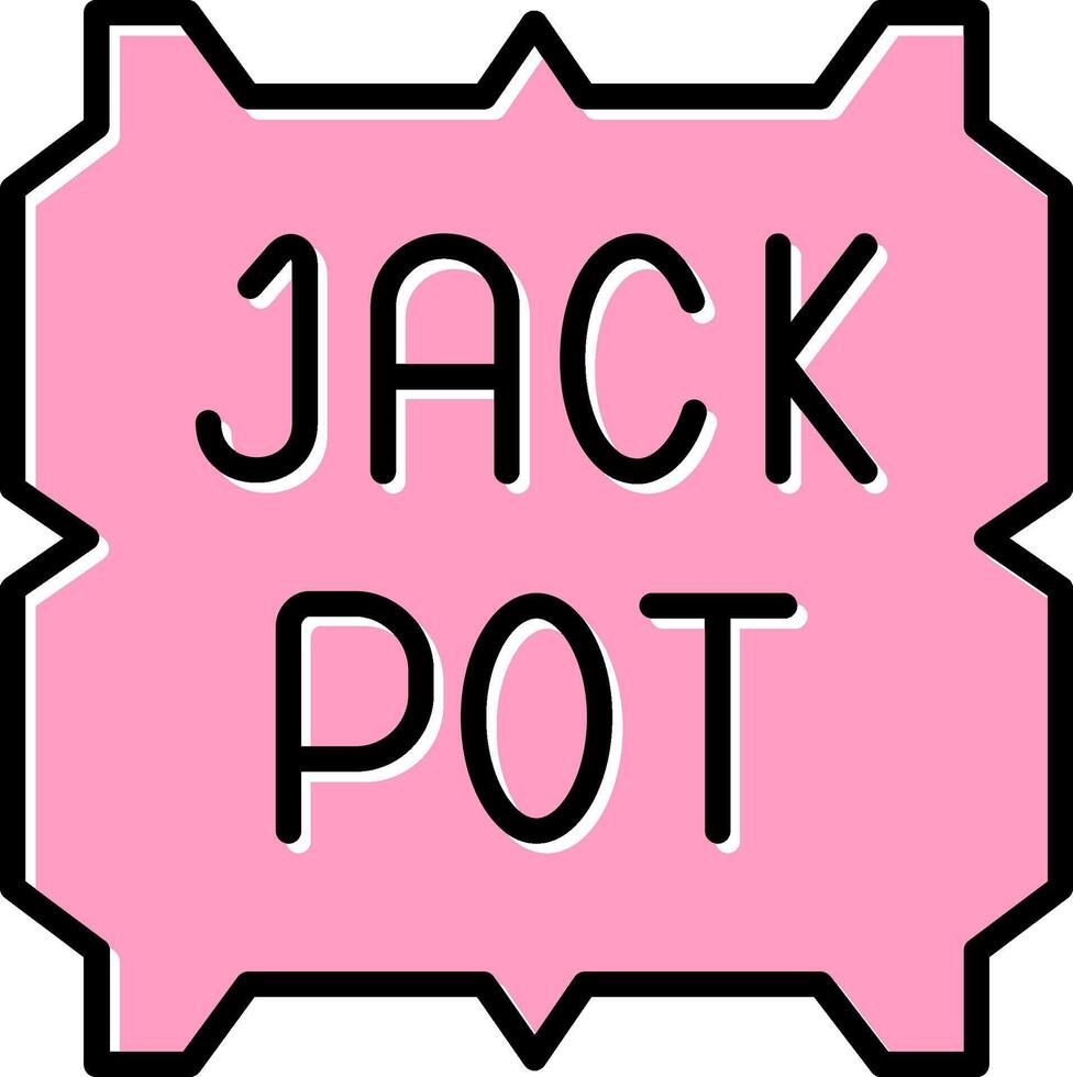 Jackpot Vector Icon