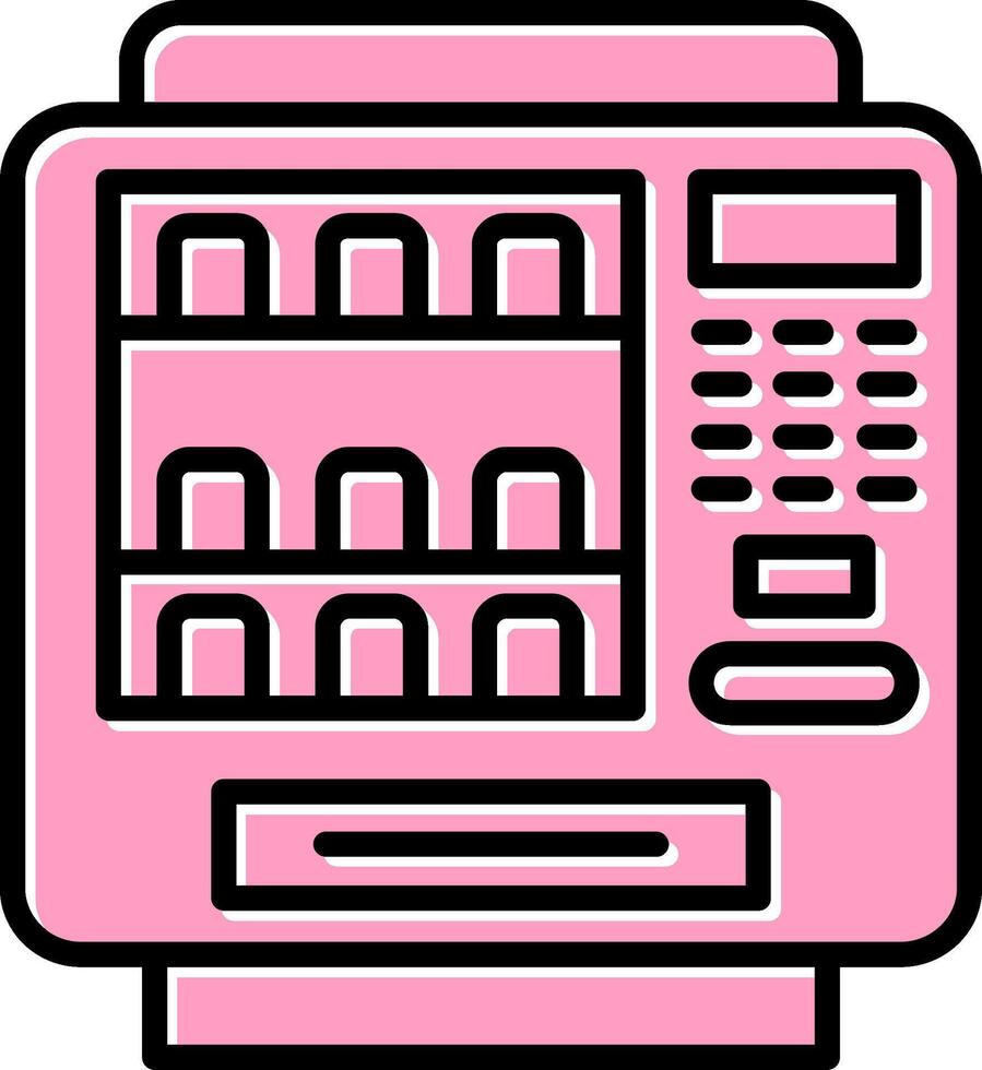 Vending Machine Vector Icon