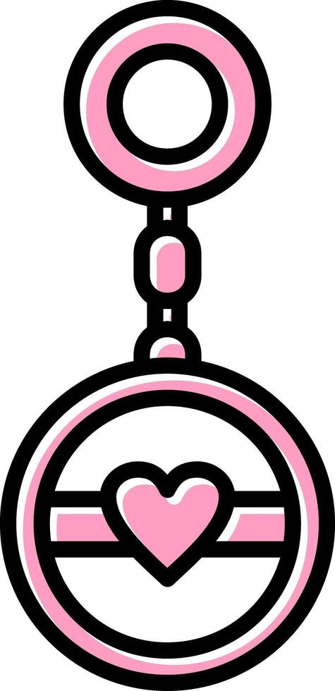 Key Chain Vector Icon