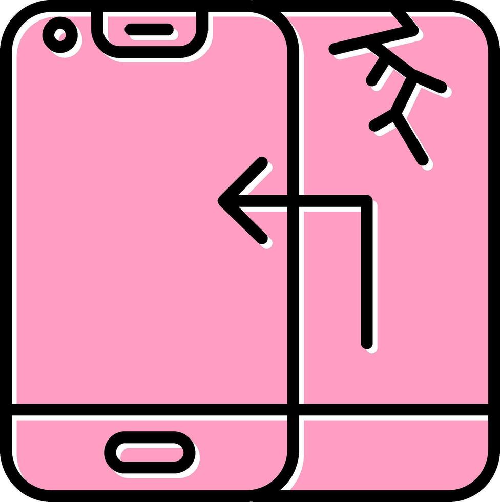 Touch Screen Vector Icon