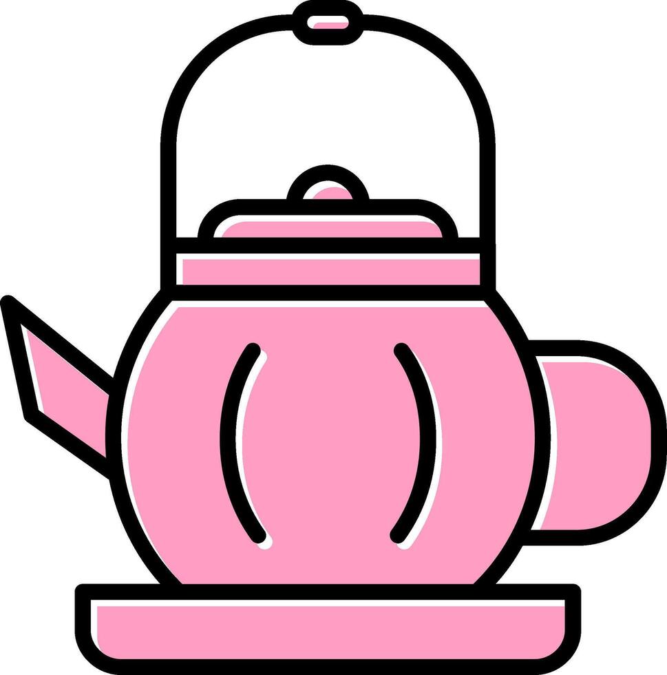 Tea Pot Vector Icon