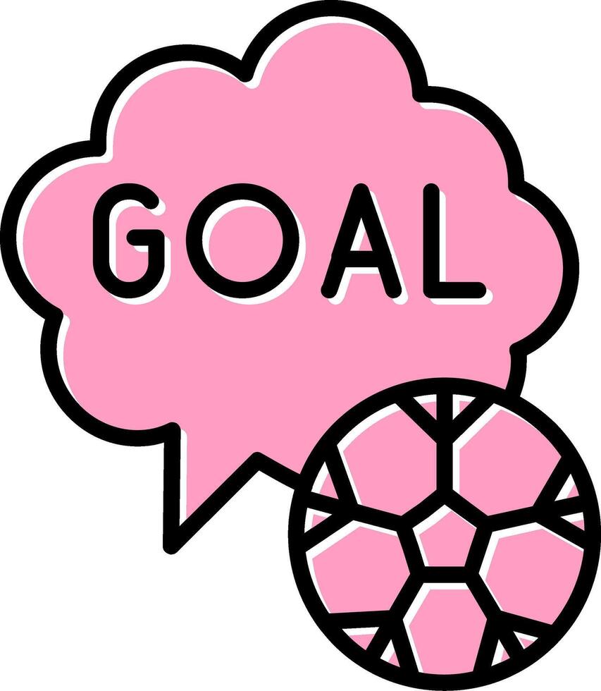 Goal Vector Icon