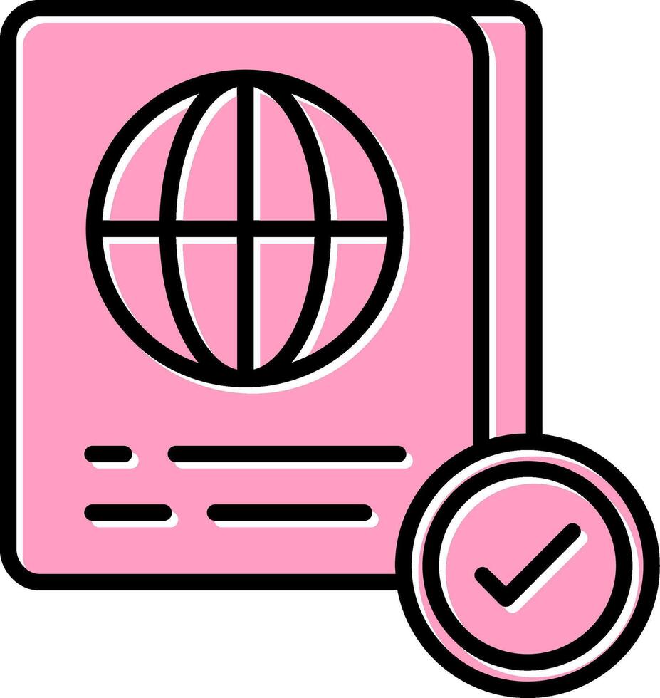 Passport Vector Icon