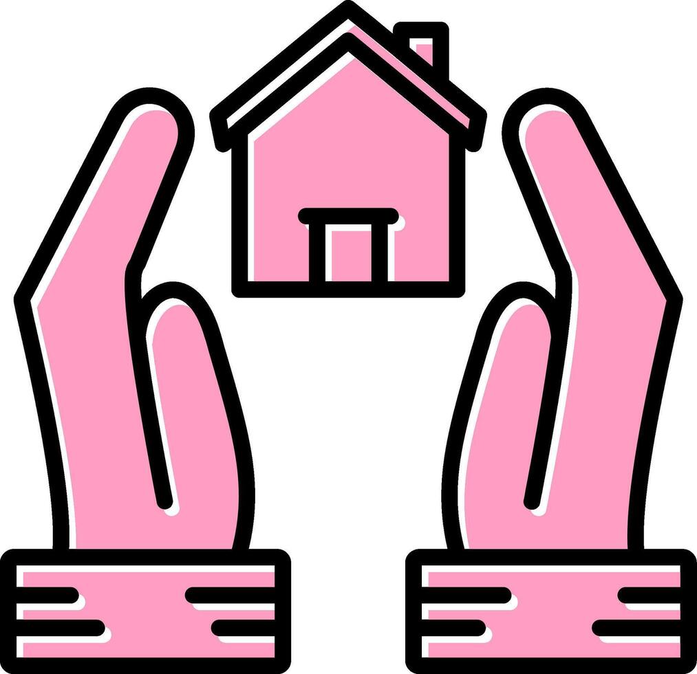 Home Insurance Vector Icon