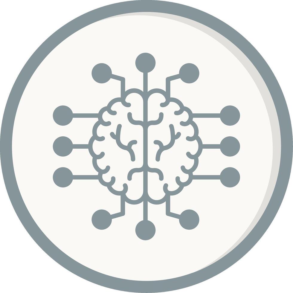Artificial Intelligence Vector Icon