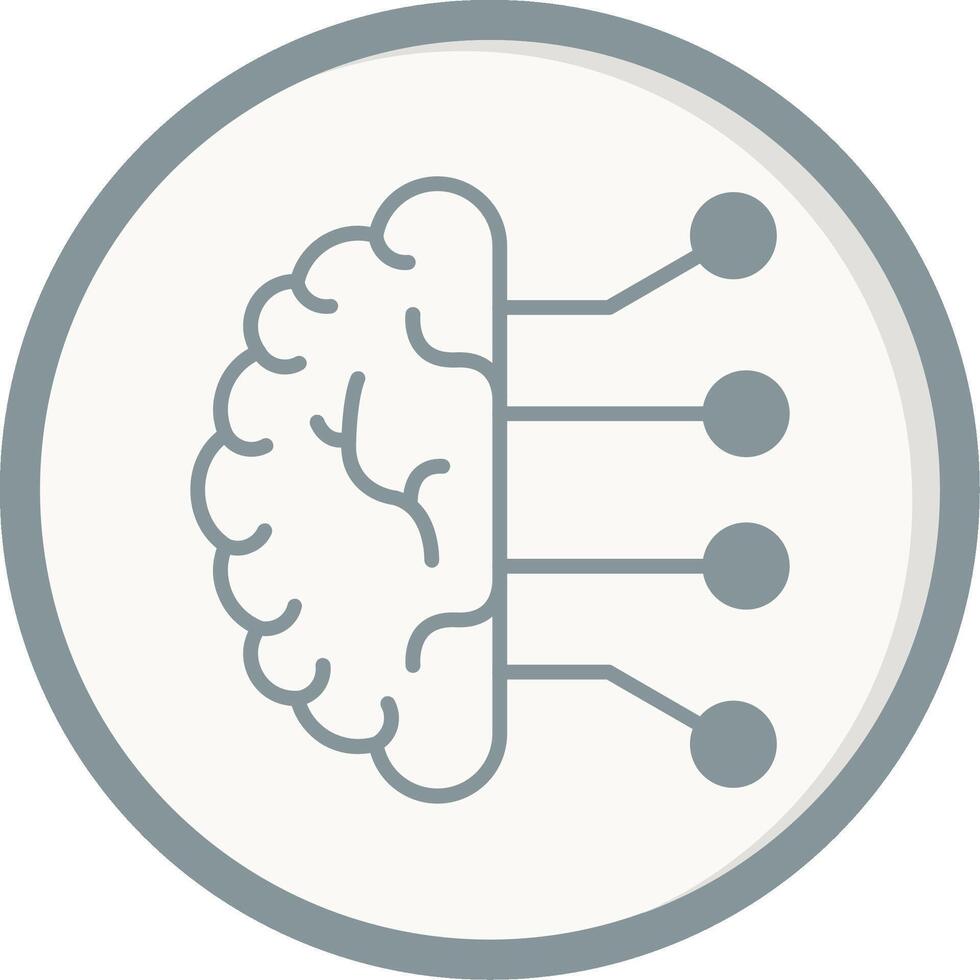 Artificial Intelligence Vector Icon