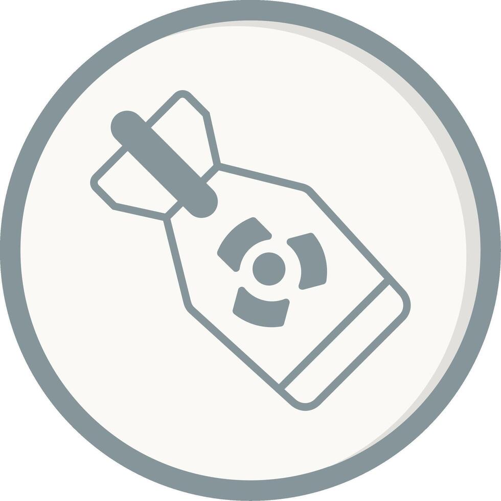 Nuclear Bomb Vector Icon