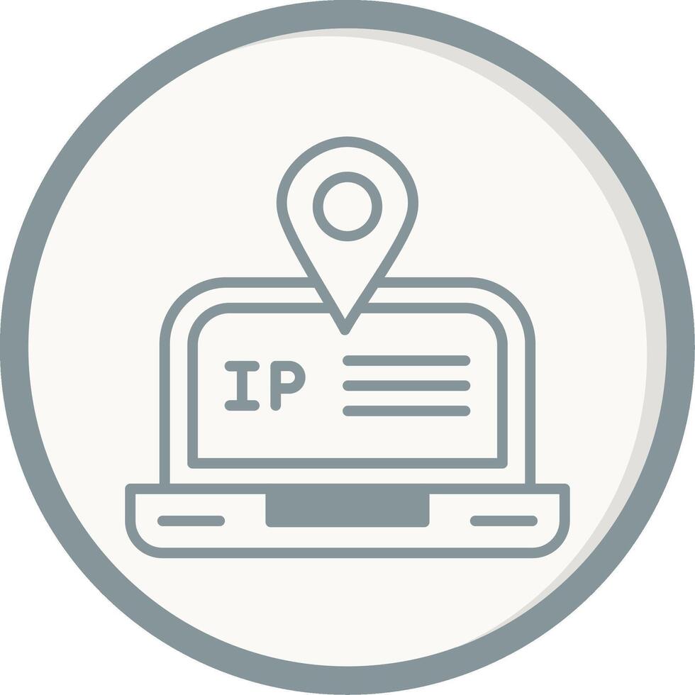 ip vector icono