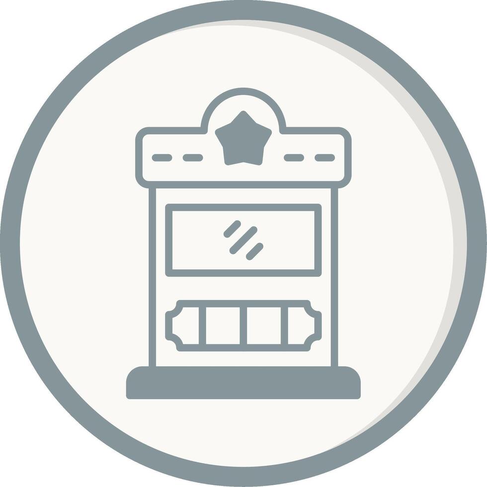 Ticket Box Vector Icon