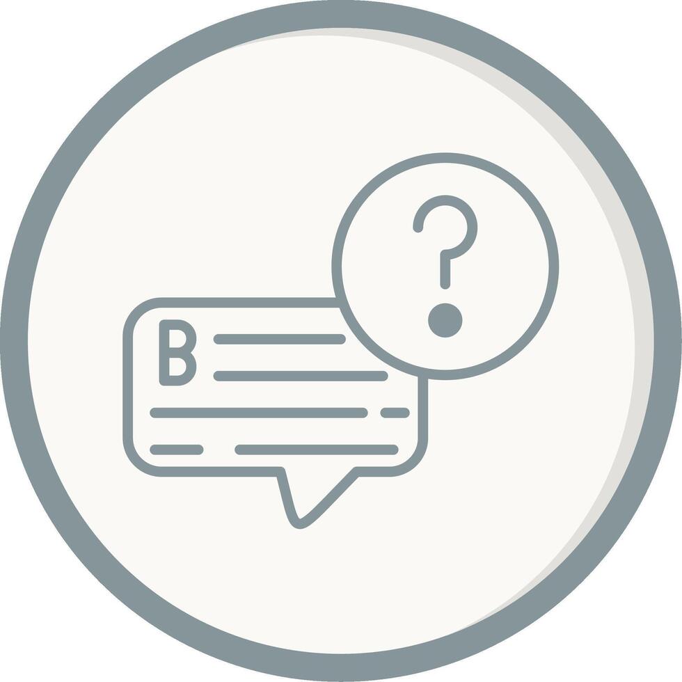 Question Vector Icon