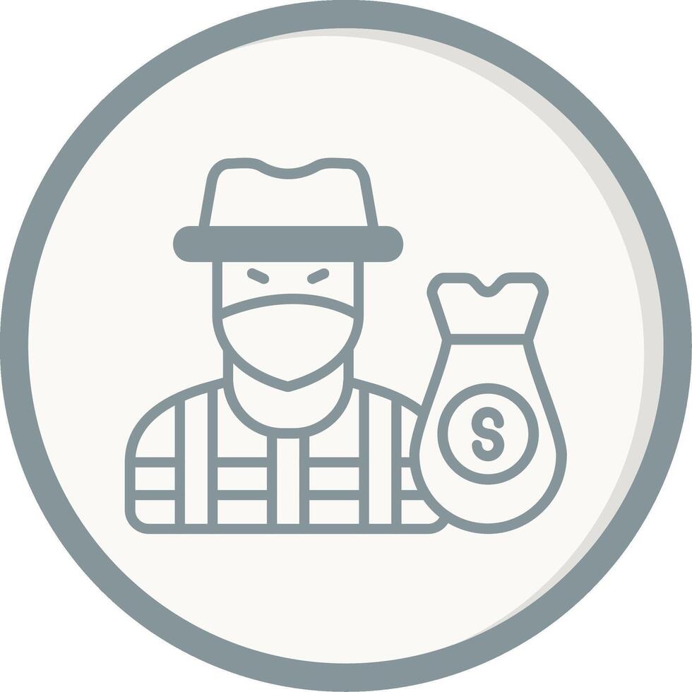 Robbery Vector Icon