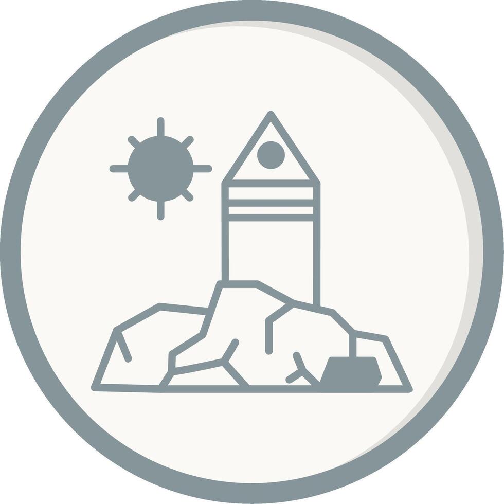 Mount Arafat Vector Icon