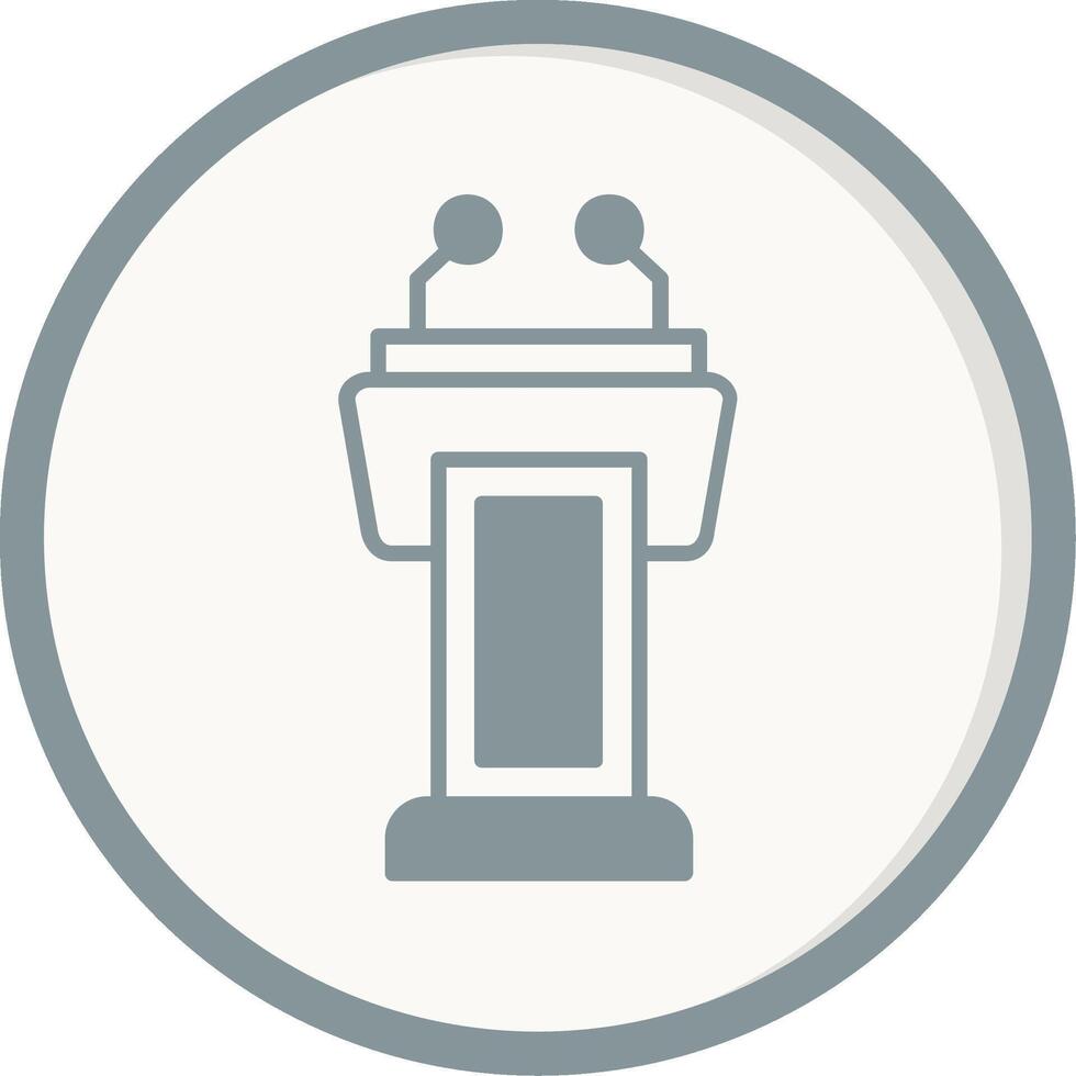 Podium Vector Icon