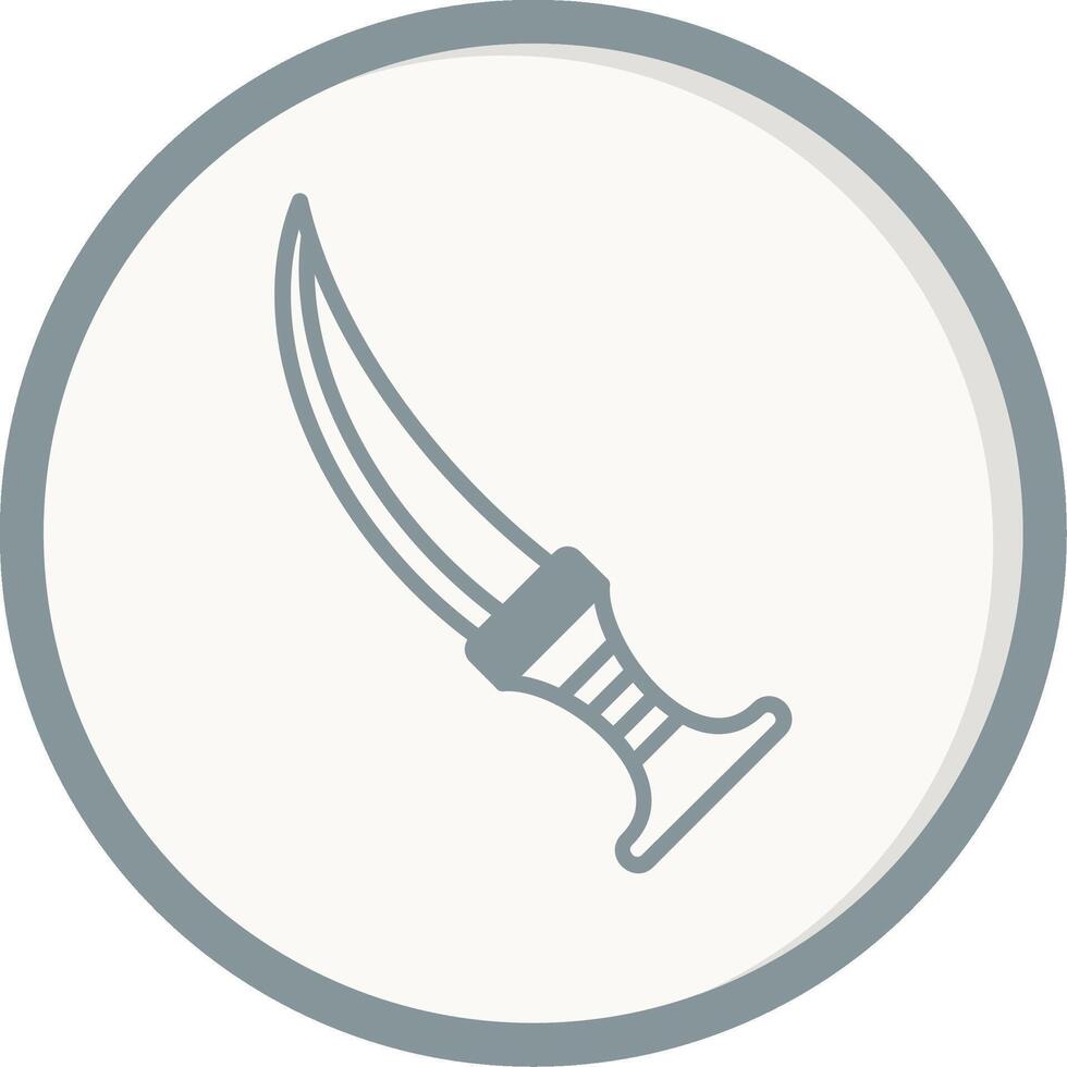 Jambiya Vector Icon