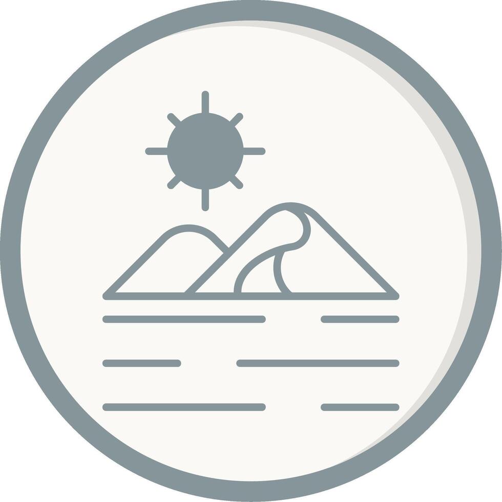 Desert Vector Icon