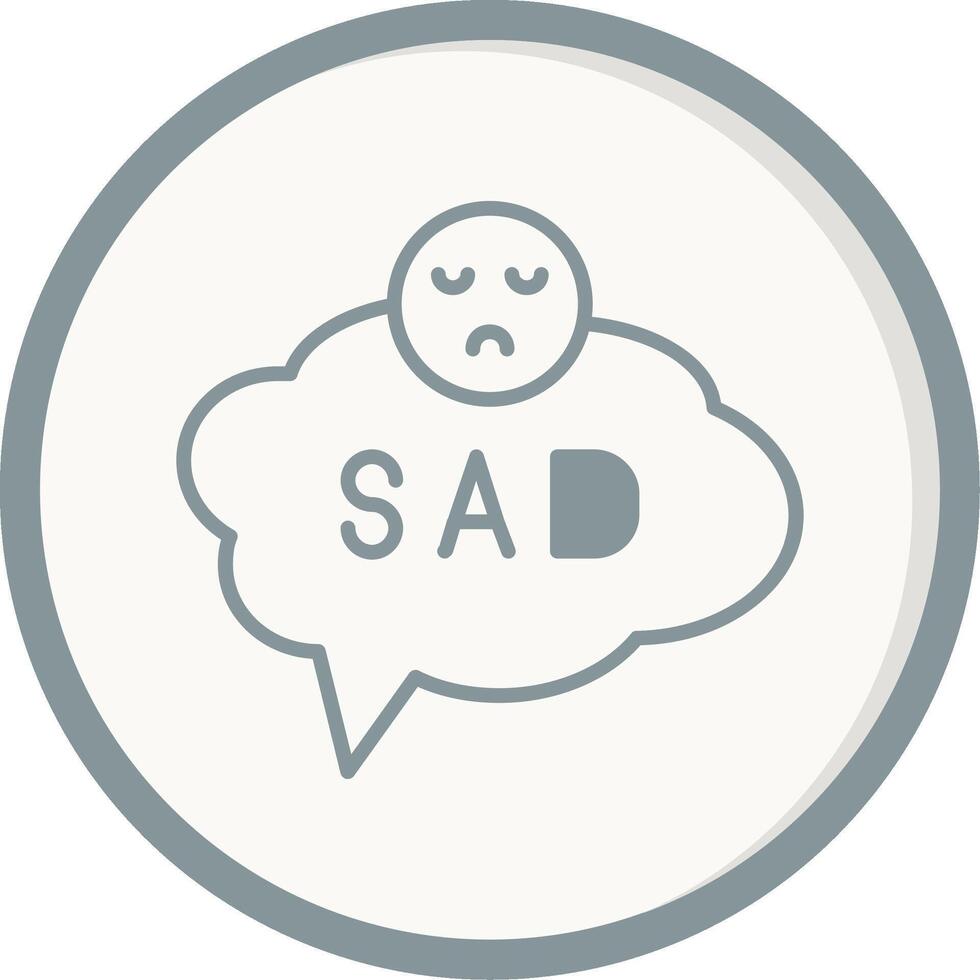 Sad Vector Icon