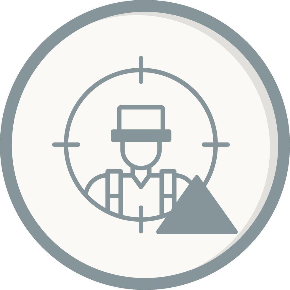 Outsider Vector Icon