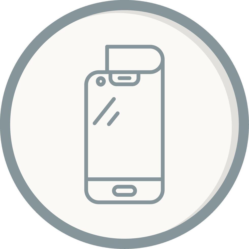 Foldable Smartphone Vector Icon