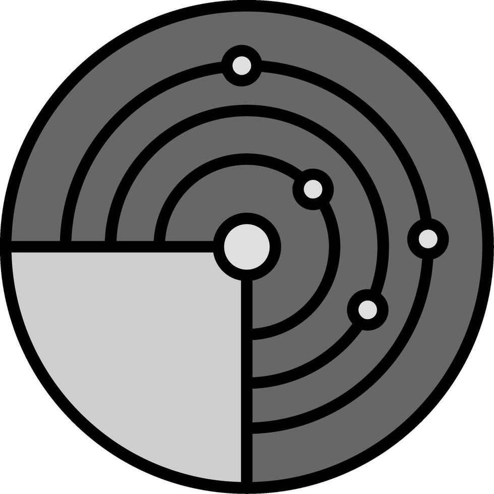 Sonar Vector Icon