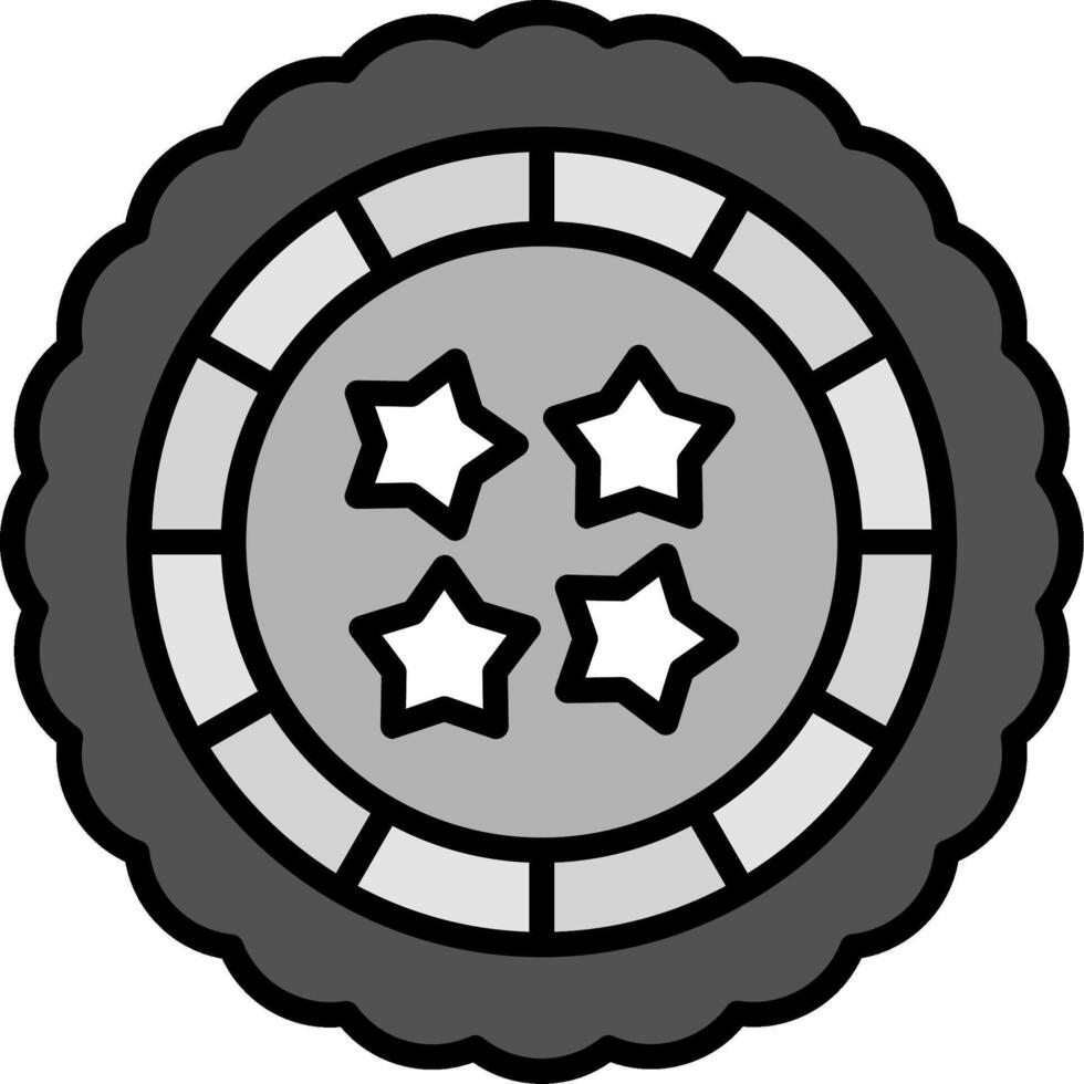 insignias vector icono