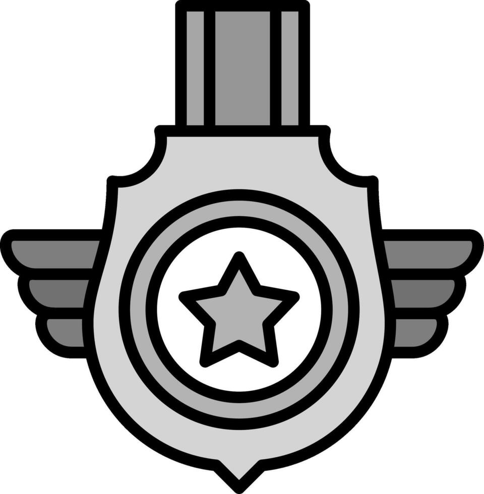 insignias vector icono