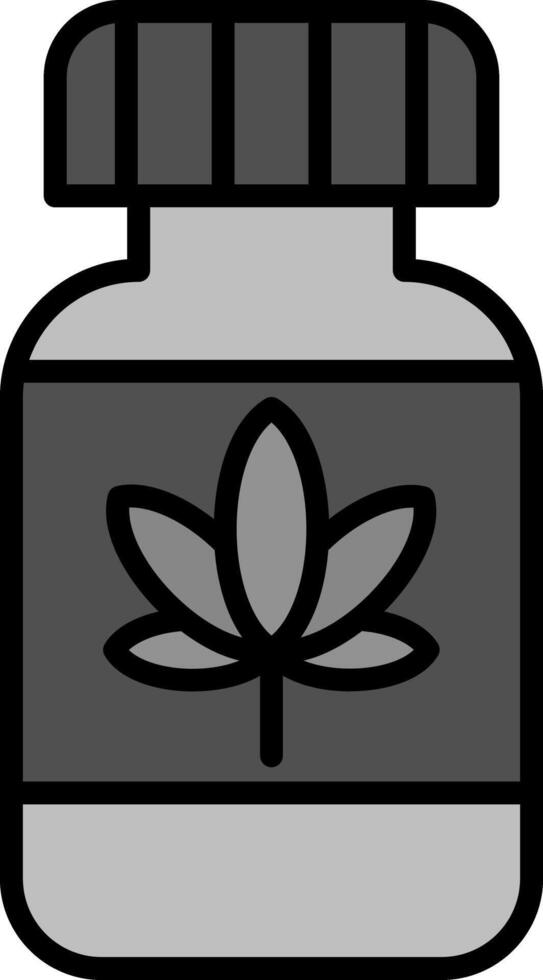 Cannabis oil Vector Icon