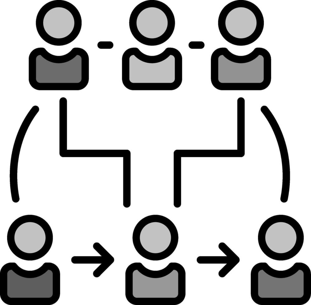 Hierarchy Vector Icon