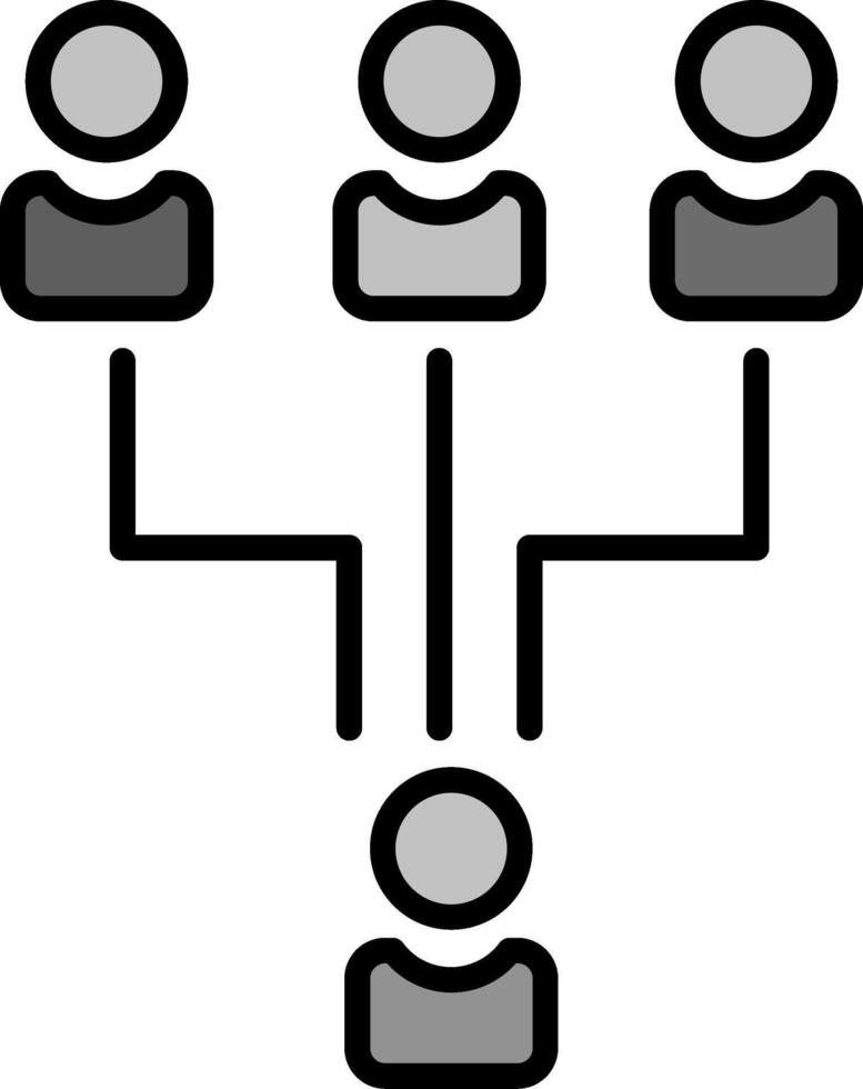 Hierarchy Vector Icon
