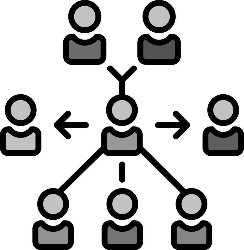 Hierarchy Vector Icon
