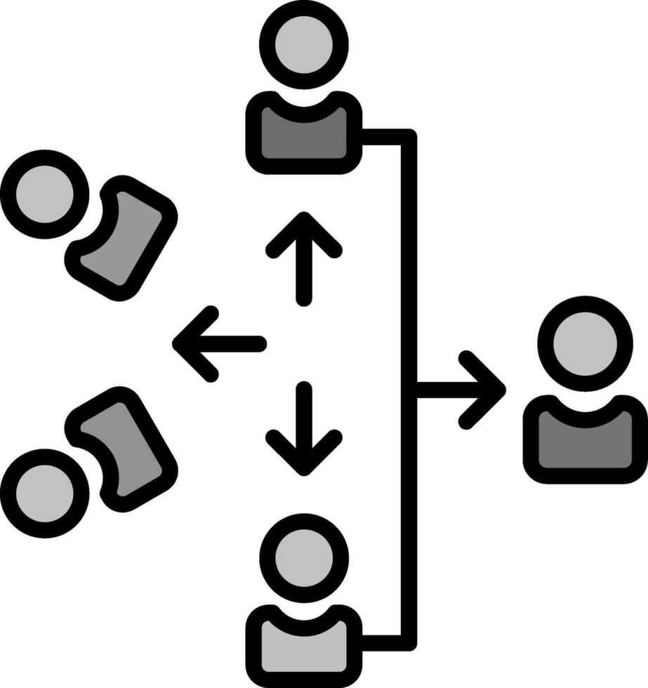 Hierarchy Vector Icon