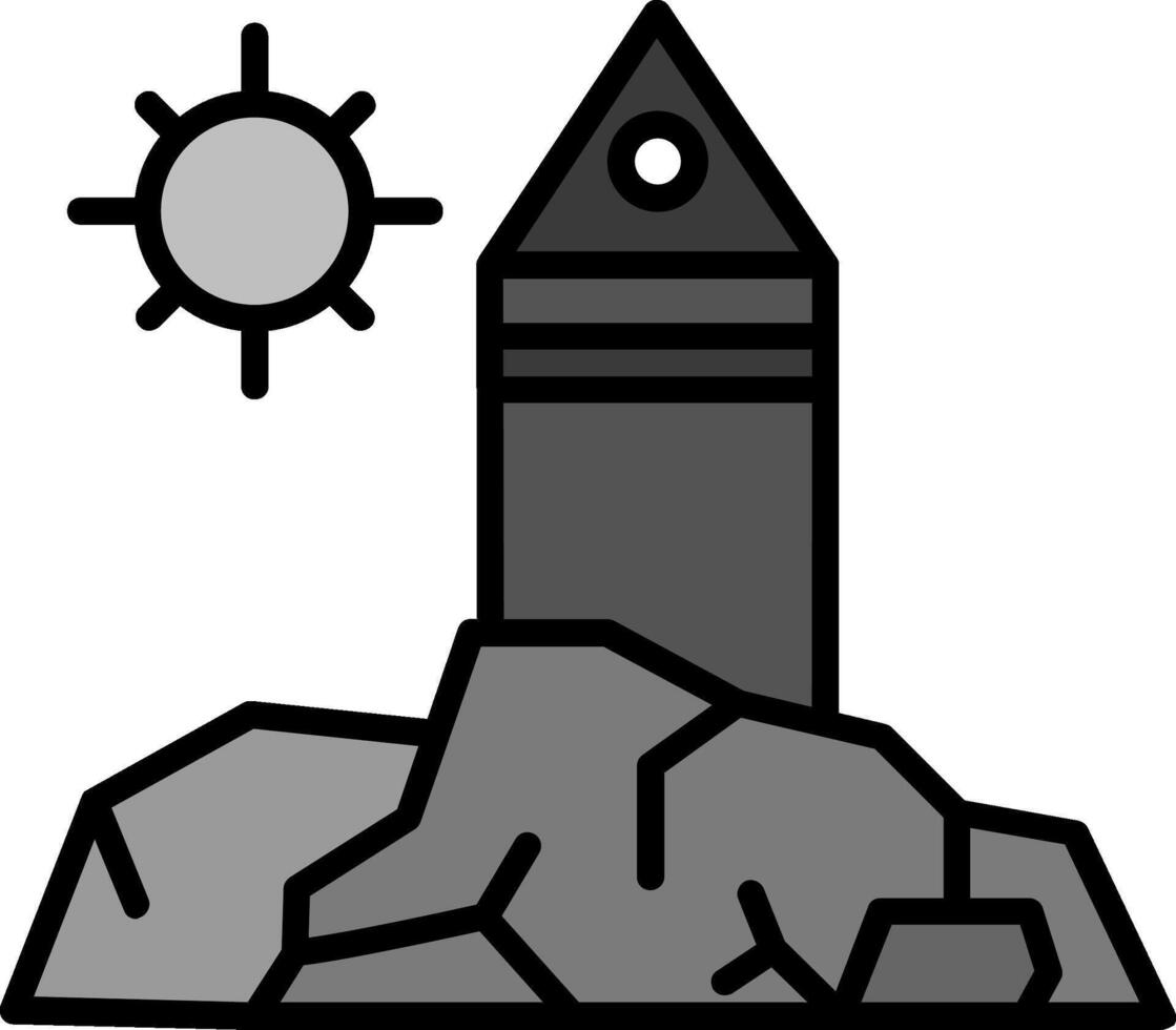 Mount Arafat Vector Icon