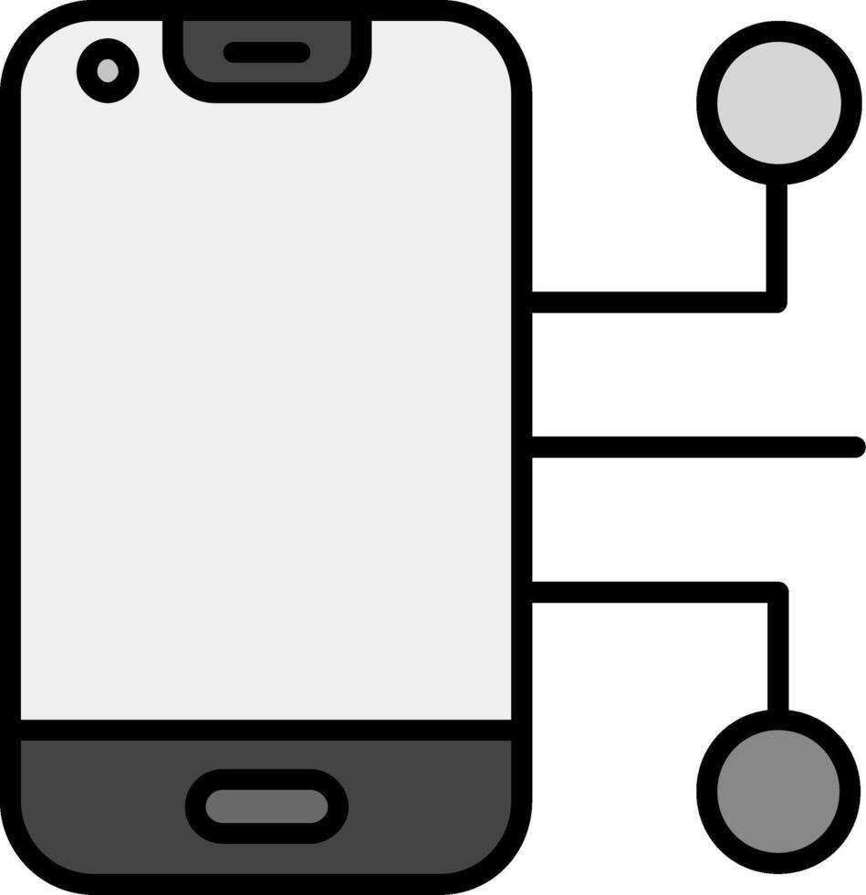 icono de vector de teléfono inteligente