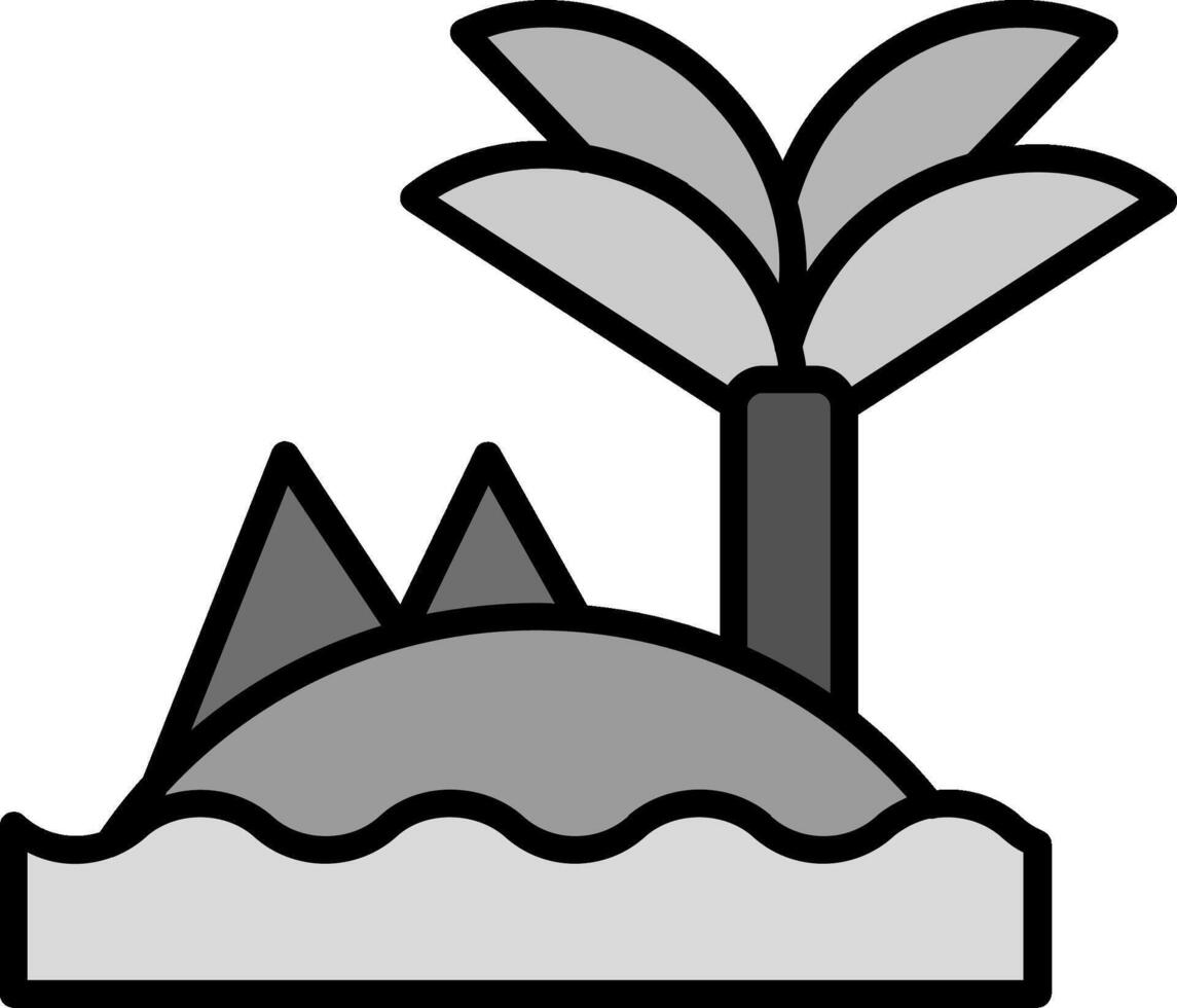 Island Vector Icon