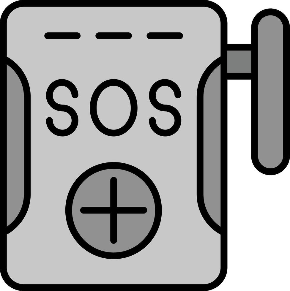 Sos Vector Icon