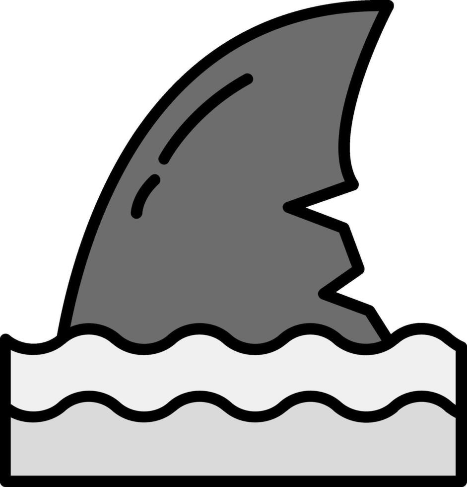 Fin Vector Icon