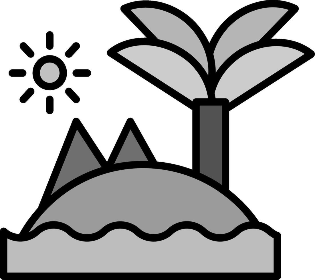 Island Vector Icon