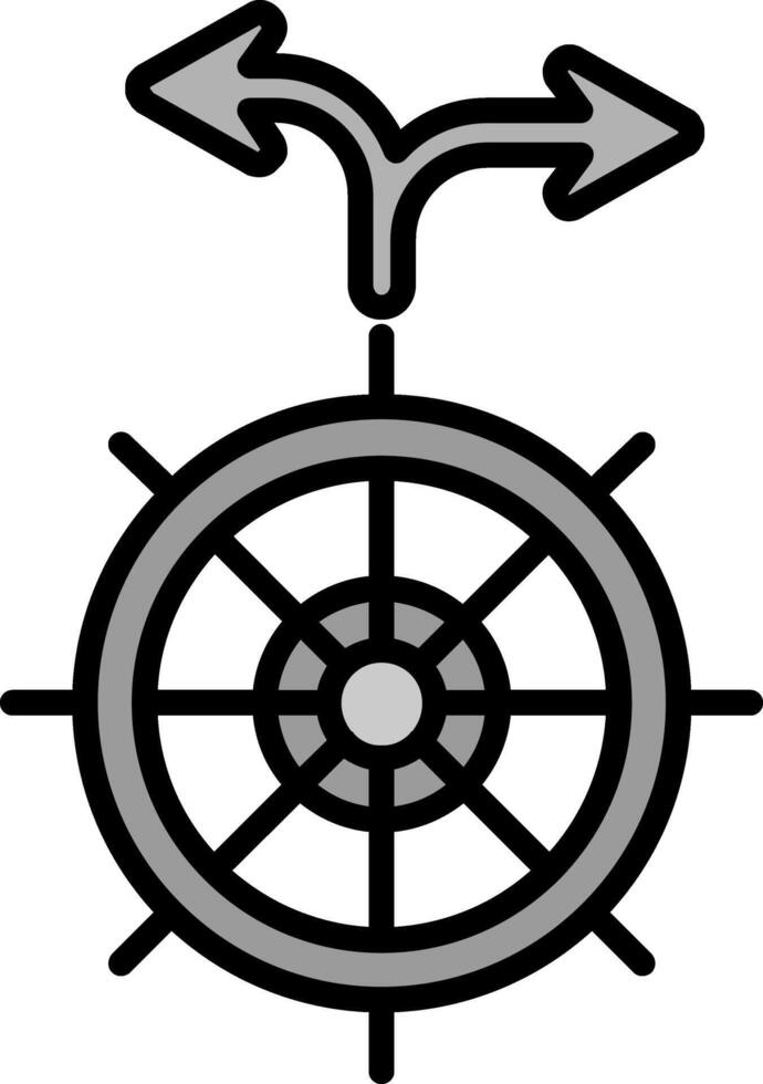 icono de vector de barco