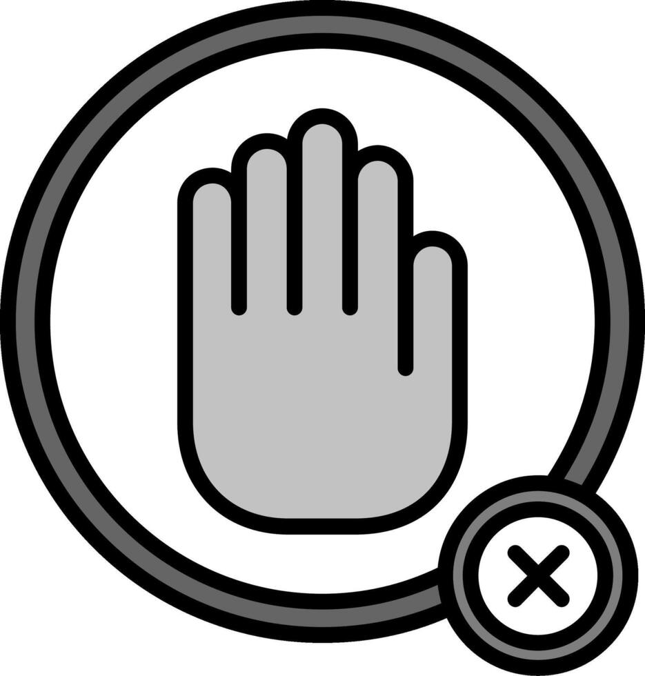 Stop Vector Icon