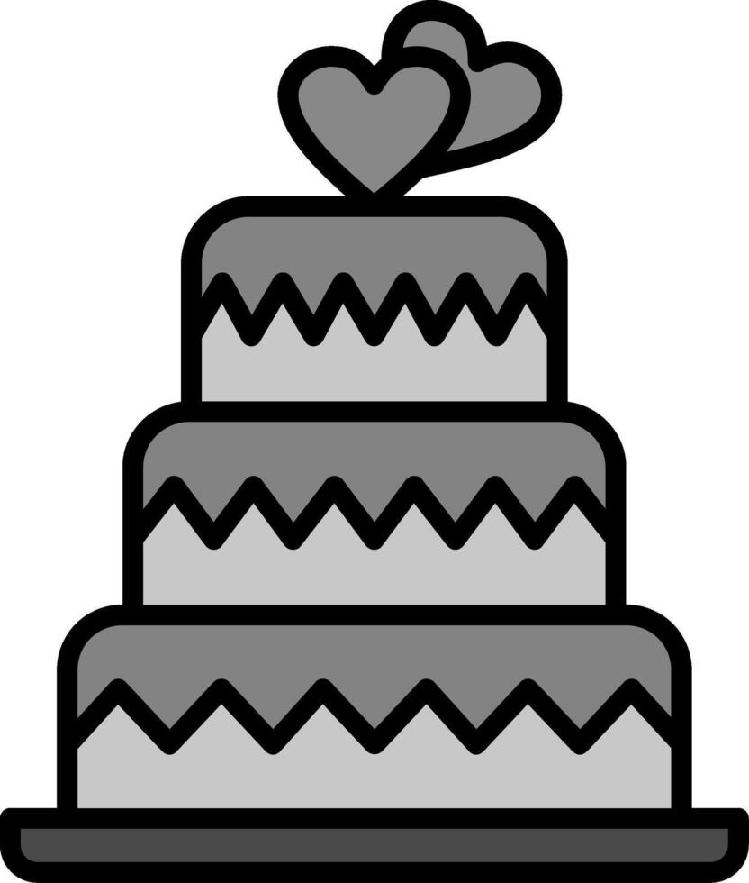 Wedding Cake Vector Icon