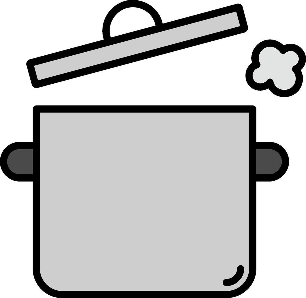 Cooking Pot Vector Icon