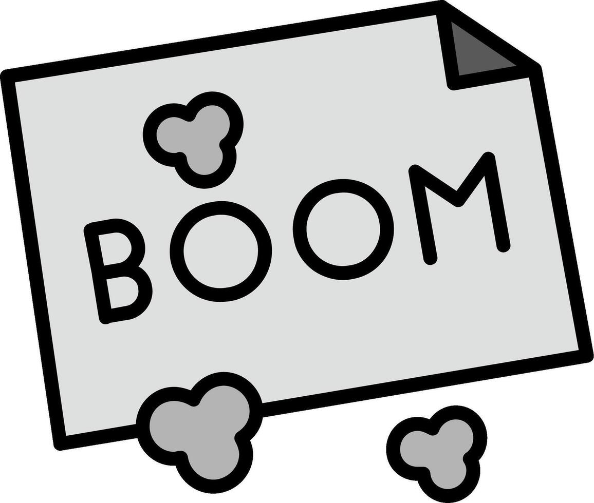 Boom Vector Icon