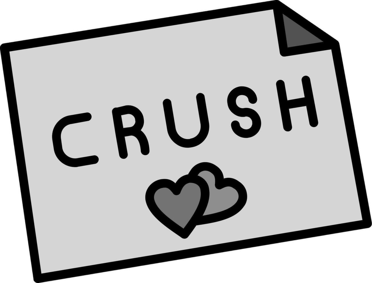 Crush Vector Icon