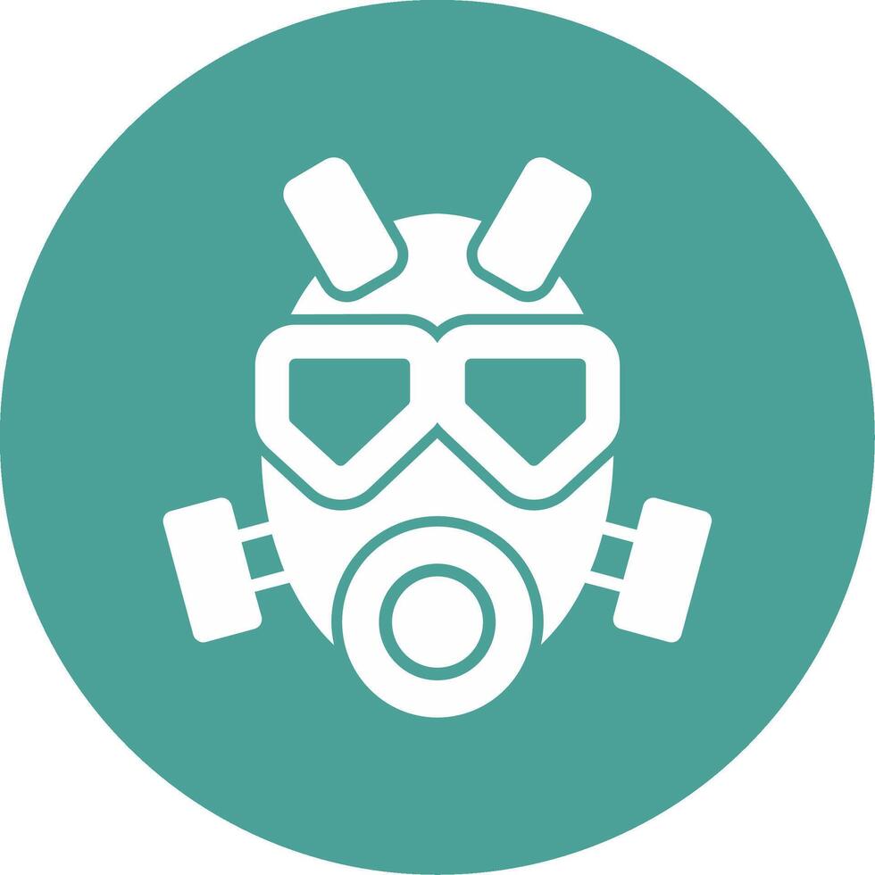 Gas Mask Vector Icon