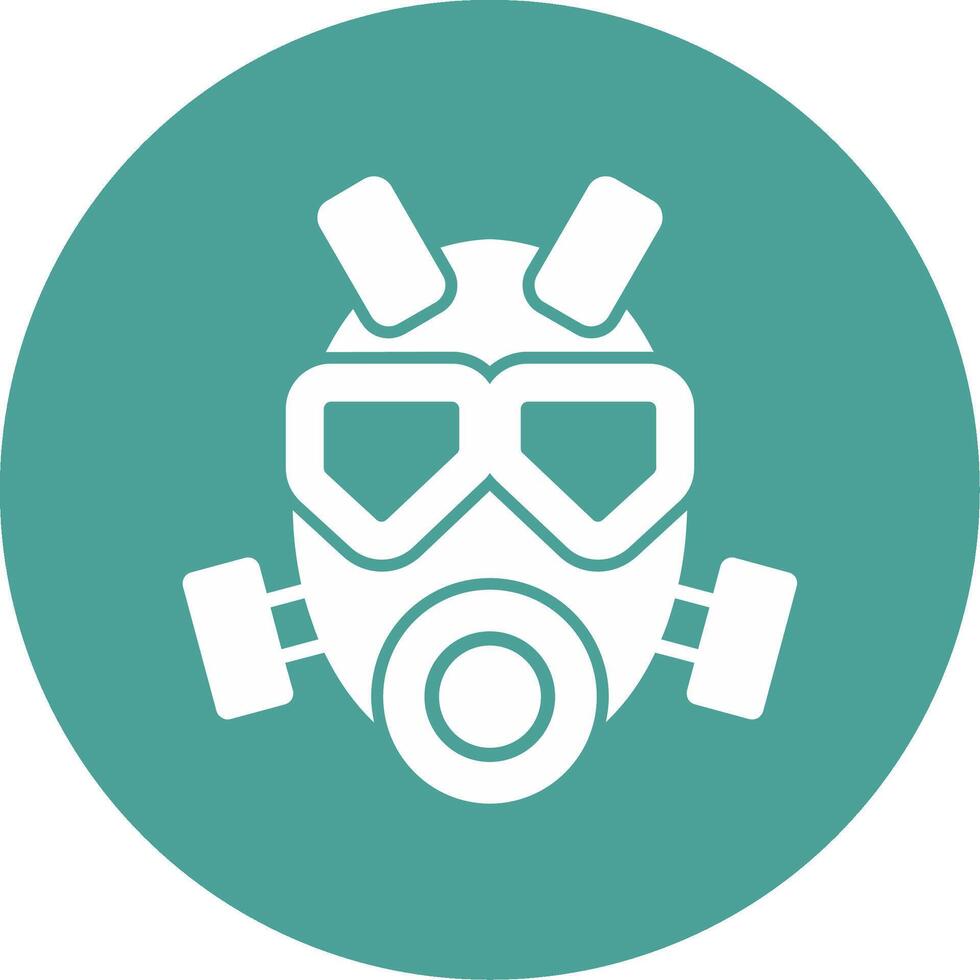 Gas Mask Vector Icon