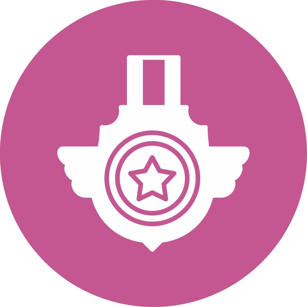 insignias vector icono