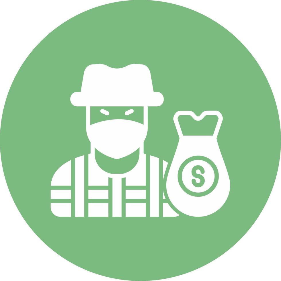 Robbery Vector Icon