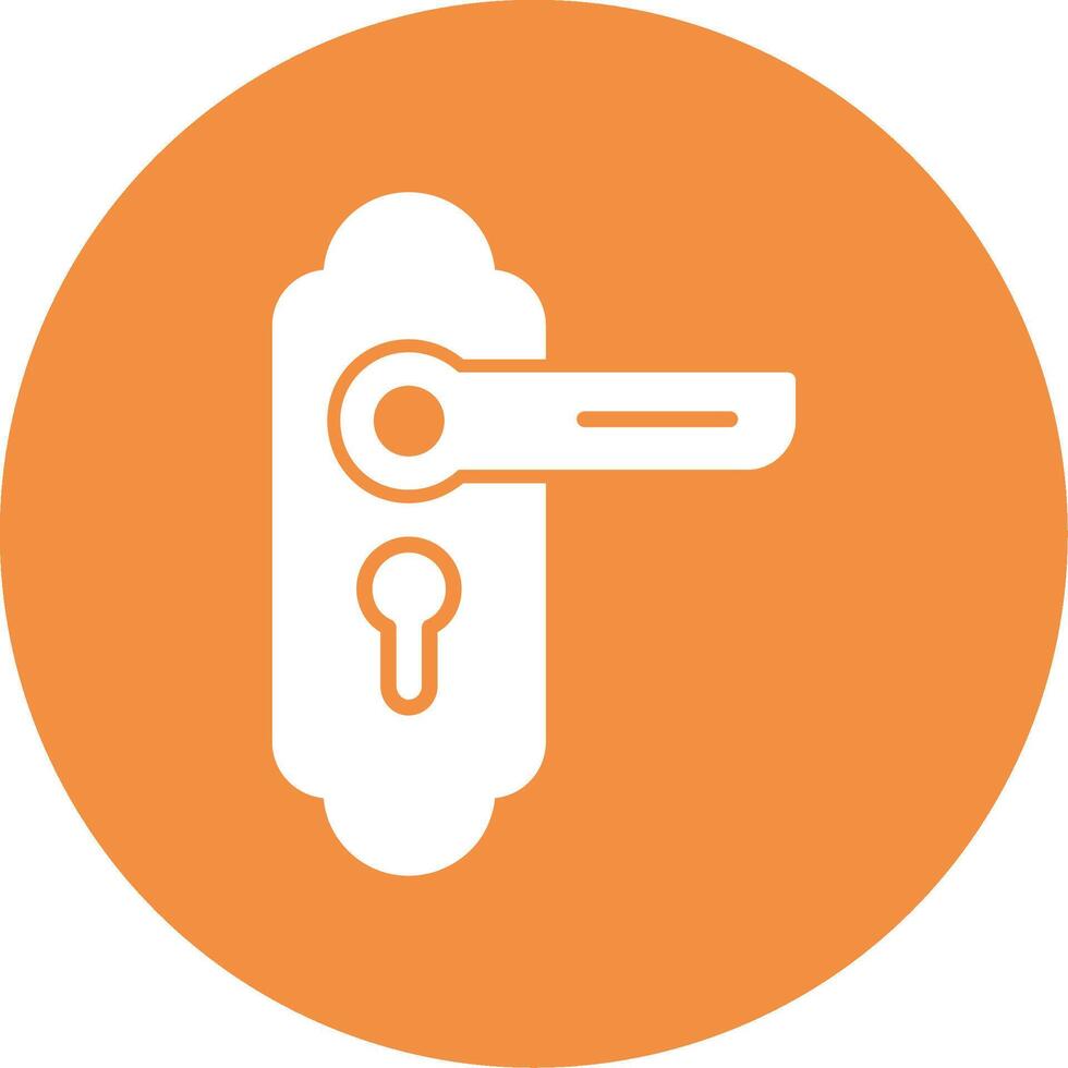 Door Knob Vector Icon